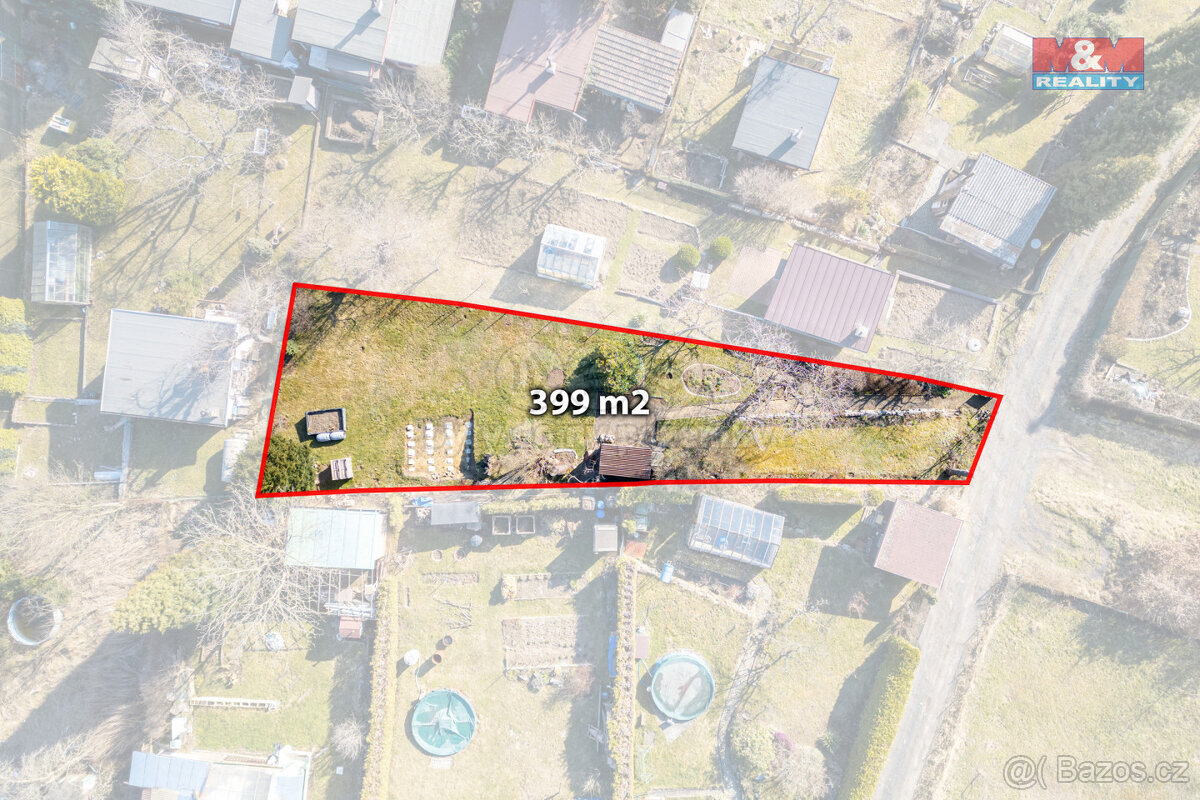 Prodej zahrady, 399 m², Sadov
