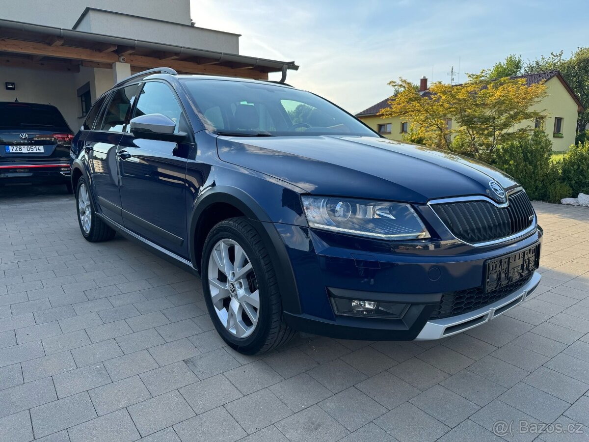 Octavia 3 Scout 2.0tdi DPH 4x4 2016 Keyless Xenon