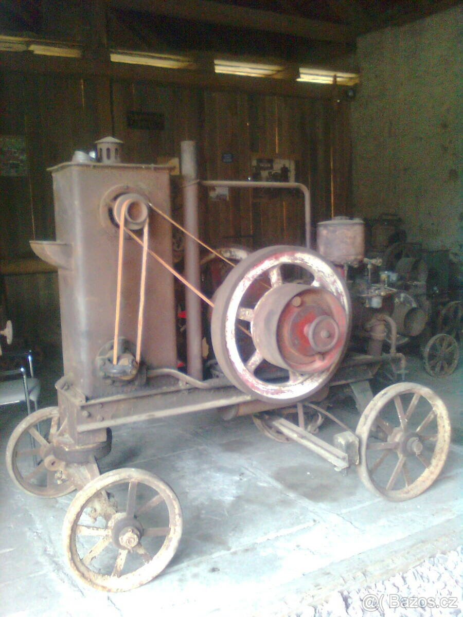 Stabilní motor, stabilák, lokomobila, parní stroj