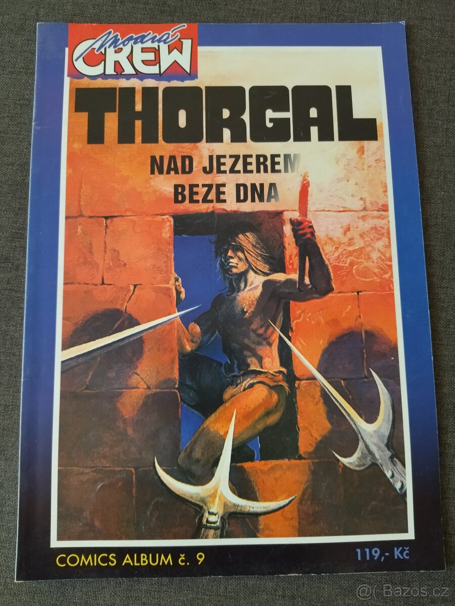 časopis Modrá CREW - Thorgal - Nad jezerem beze dna