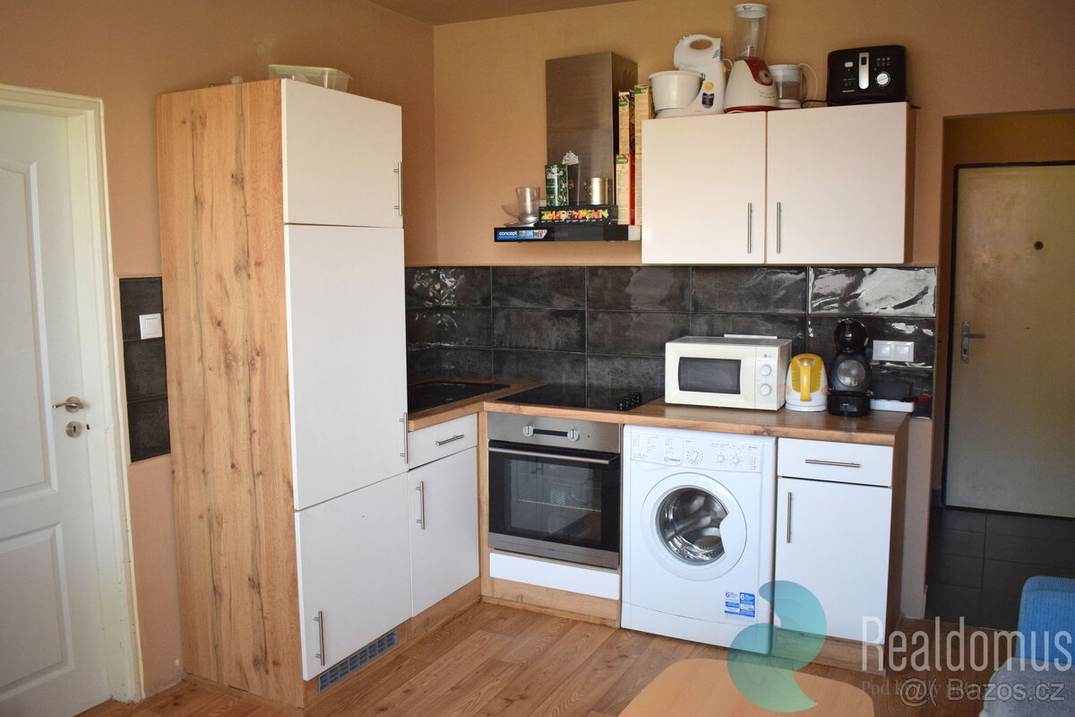 Pronájem, byt 1+1, Nerudova ul., České Budějovice, balkon, s