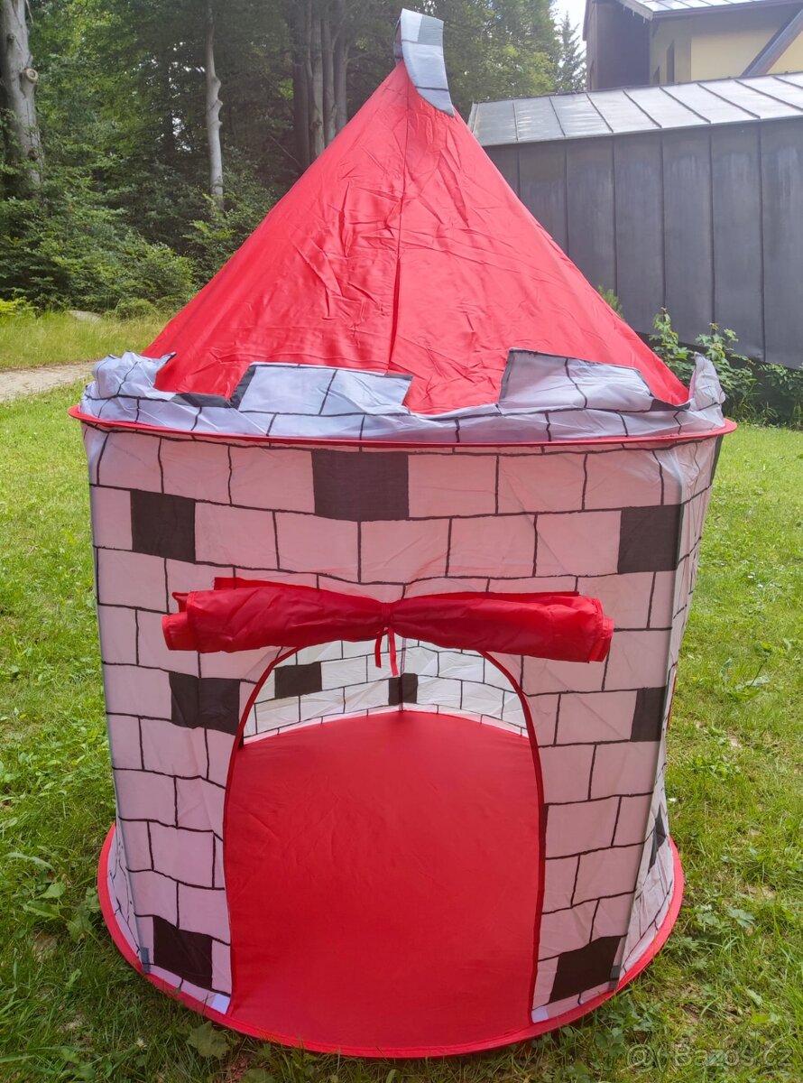 Stan pro děti, rytířský hrad 105 x 35 cm - nové