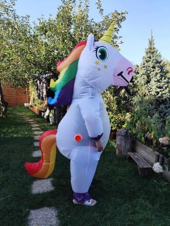 Jednorožec maskot, kostým na karneval