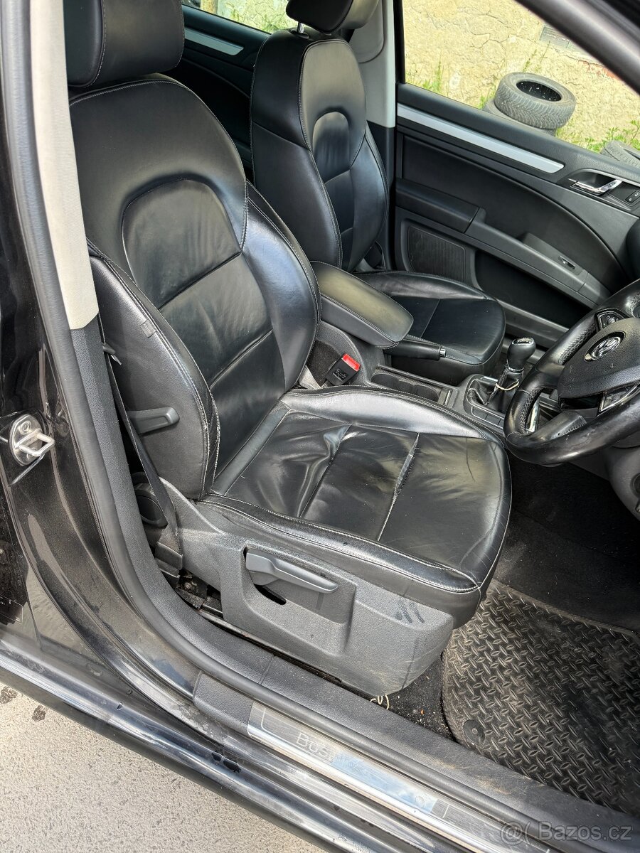 Kozene sedacky Skoda Superb 2 sedan