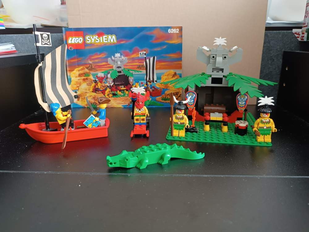 LEGO Pirates 6262 King Kahuka's Throne +návod