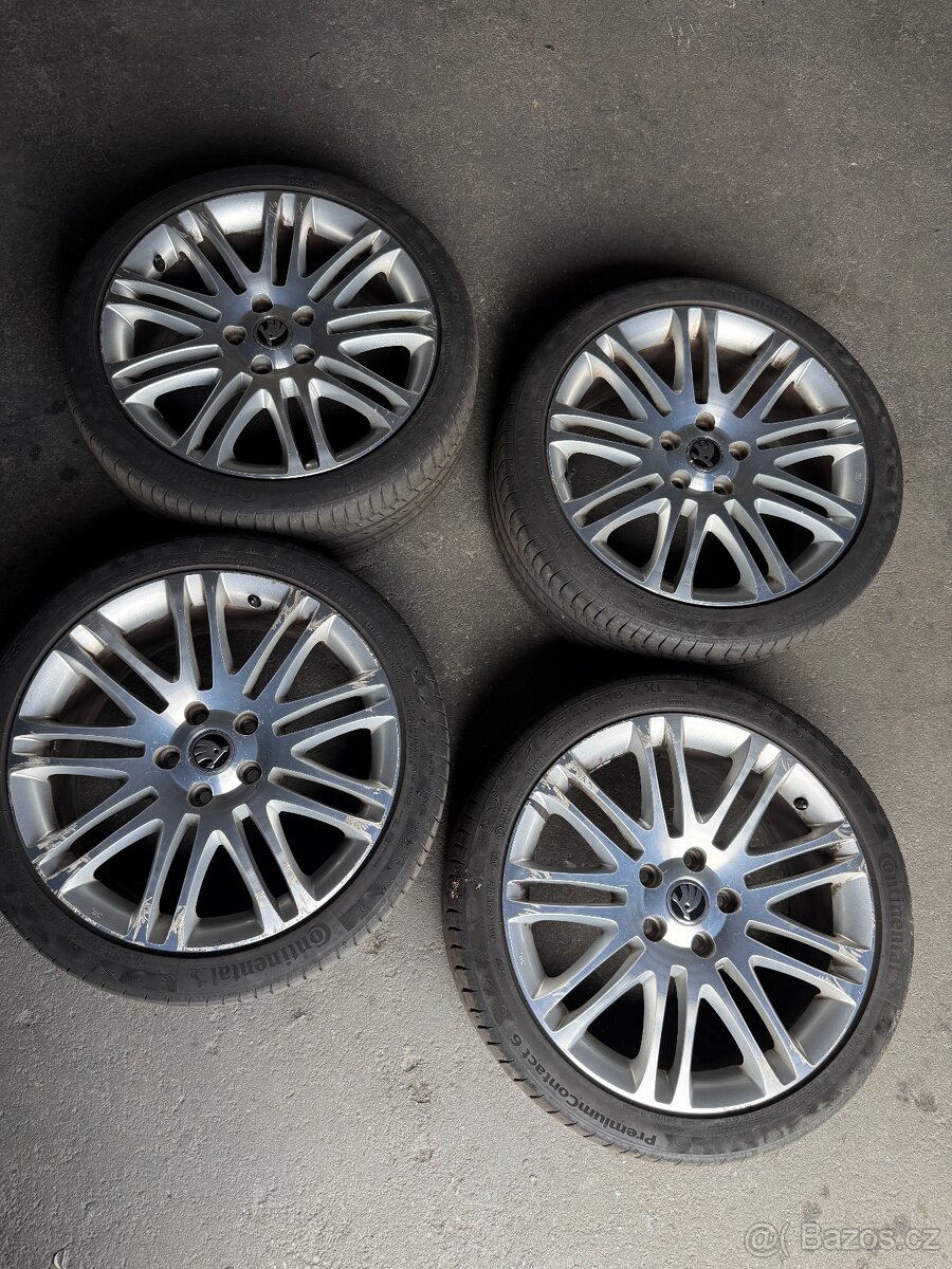 Letní sada 18” škoda superb 225/40 R18 Y XL