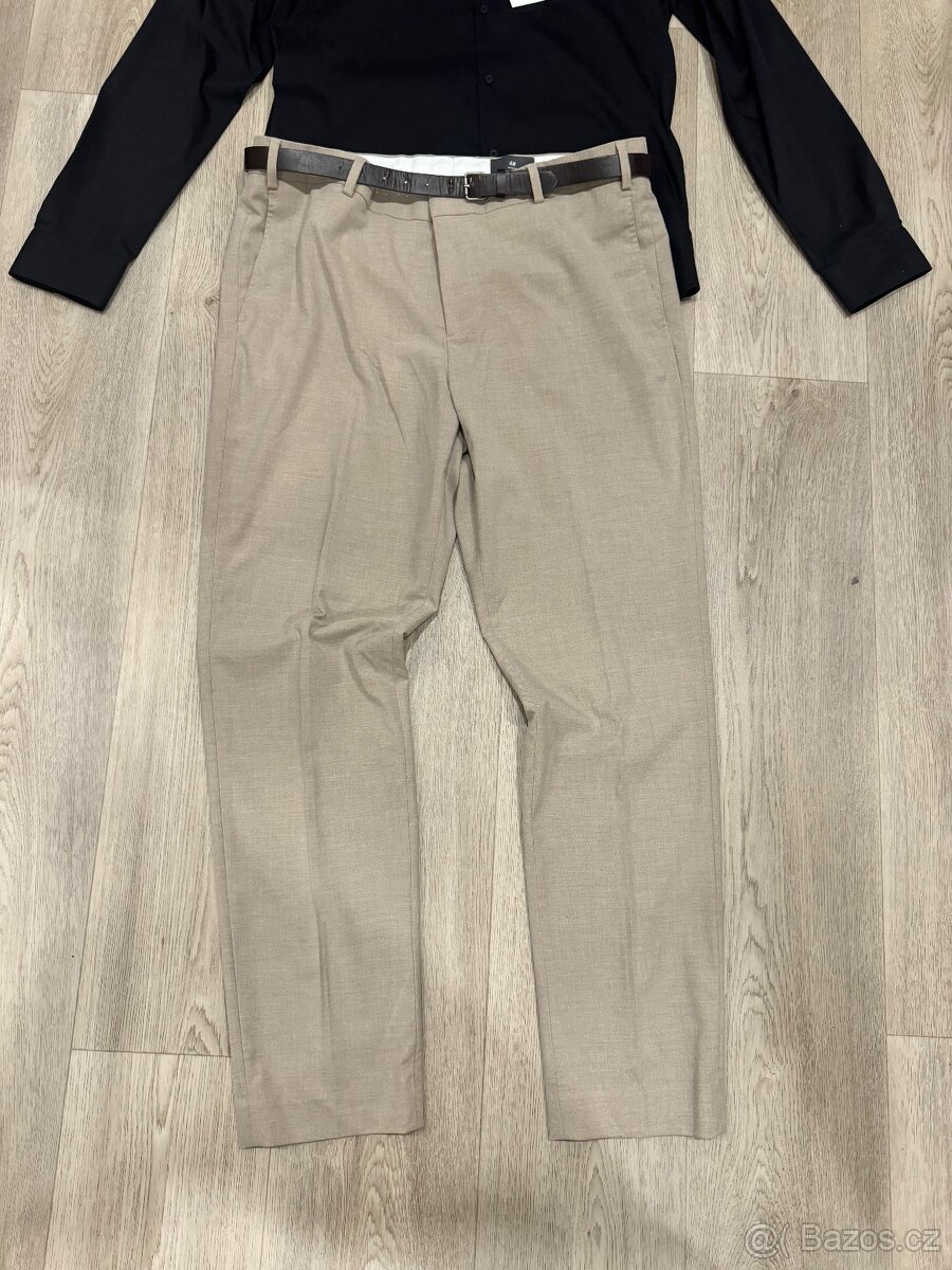 Nová Pánská košile Zara a společenské kalhoty H&M