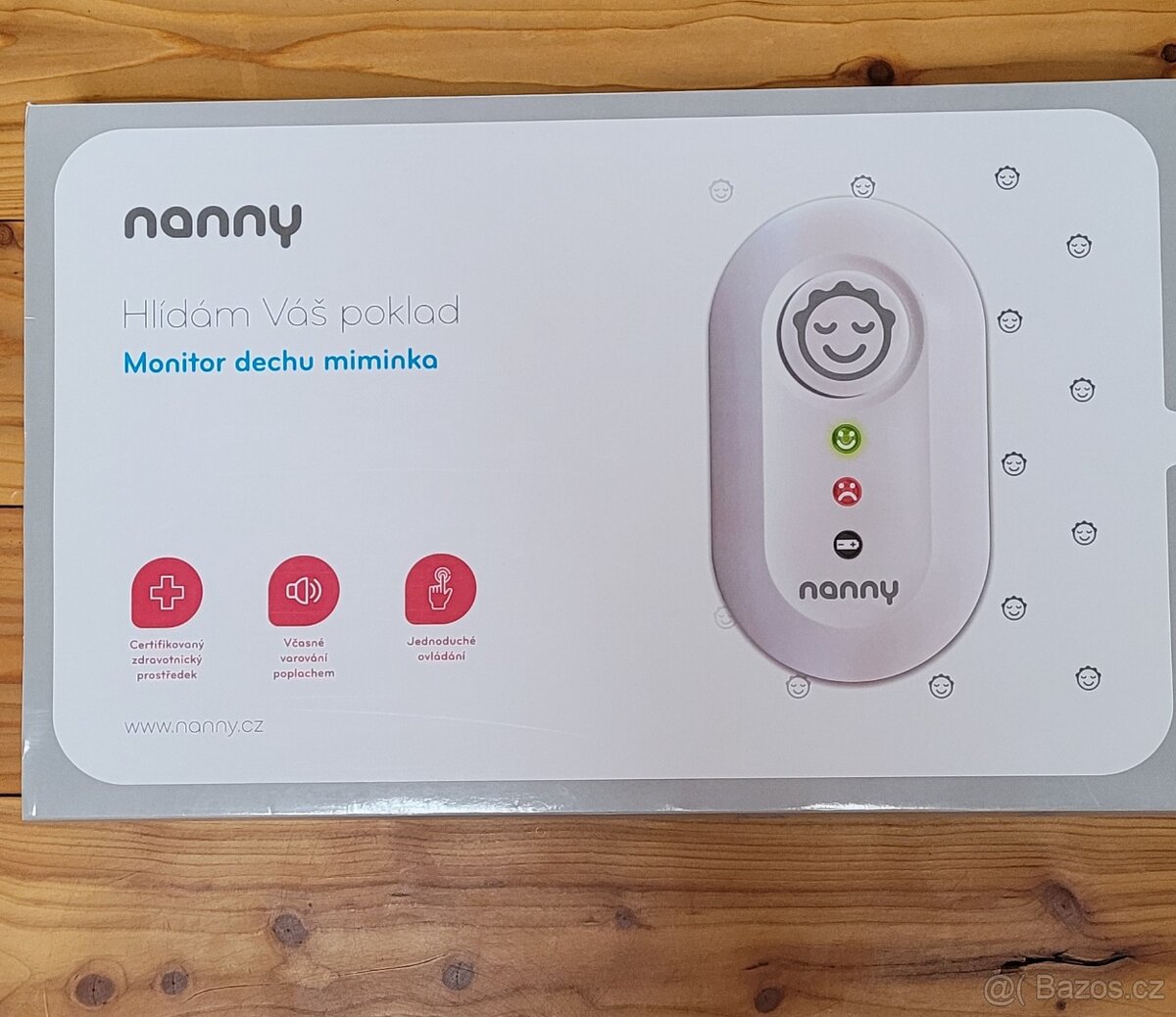 Prodám monitor dechu Nanny - ZÁRUKA