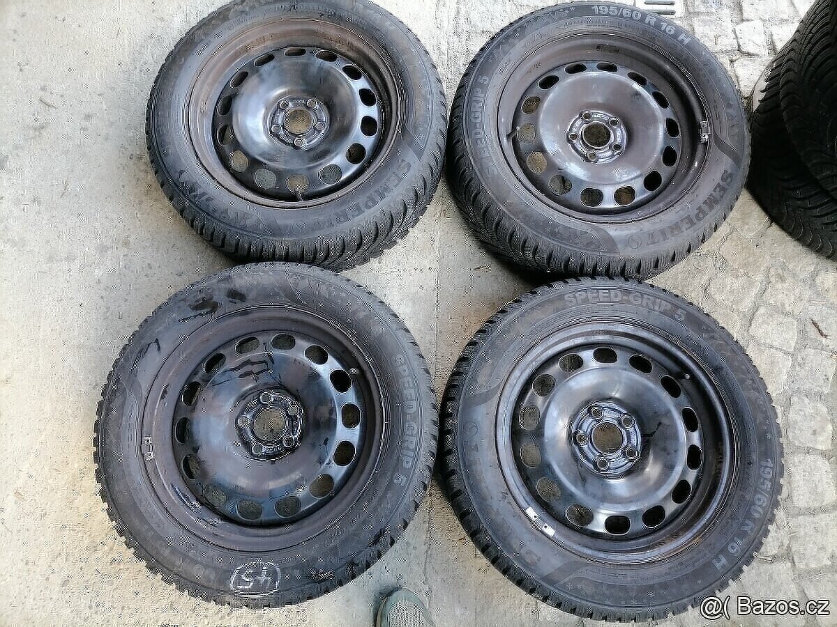 scala kamiq T-cross disky 5x100 195 /60/16 zima