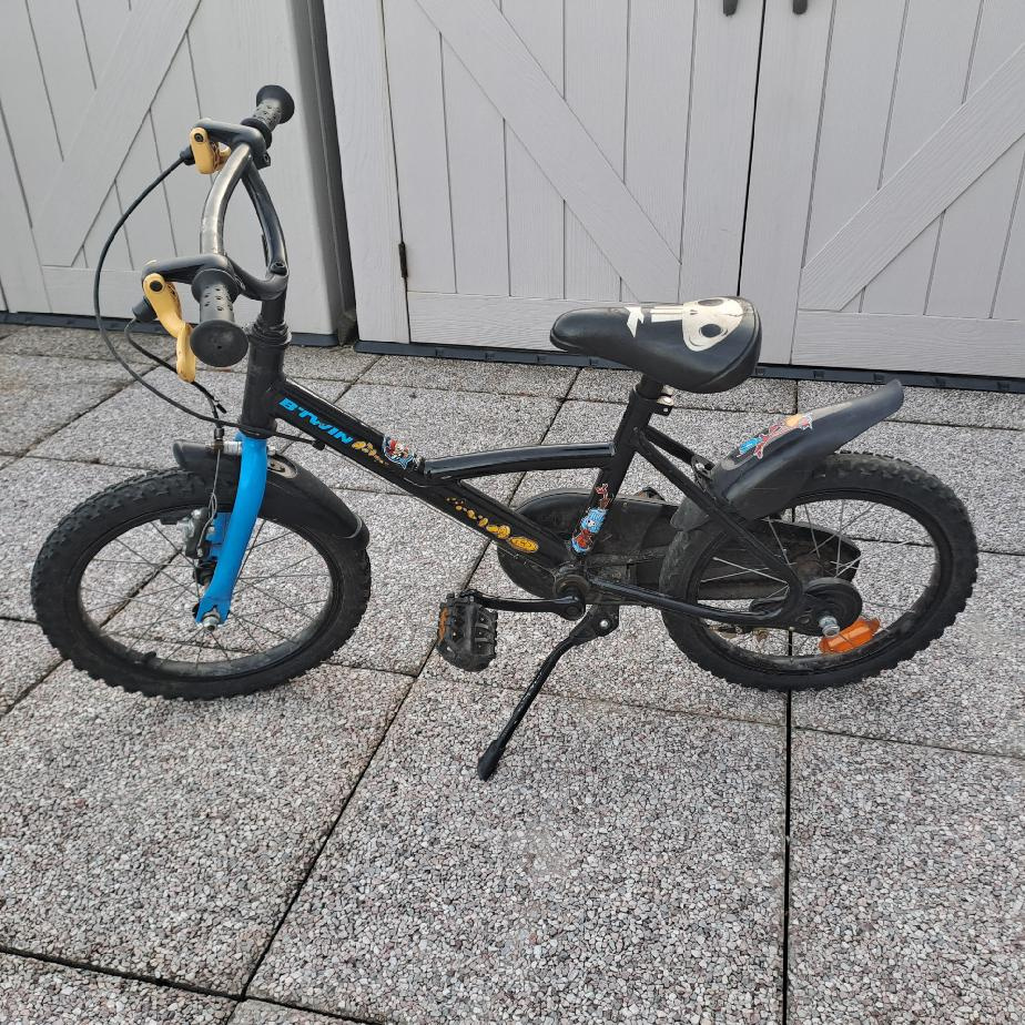 Dětské kolo B TWIN černé Nová cena 490,- Kč