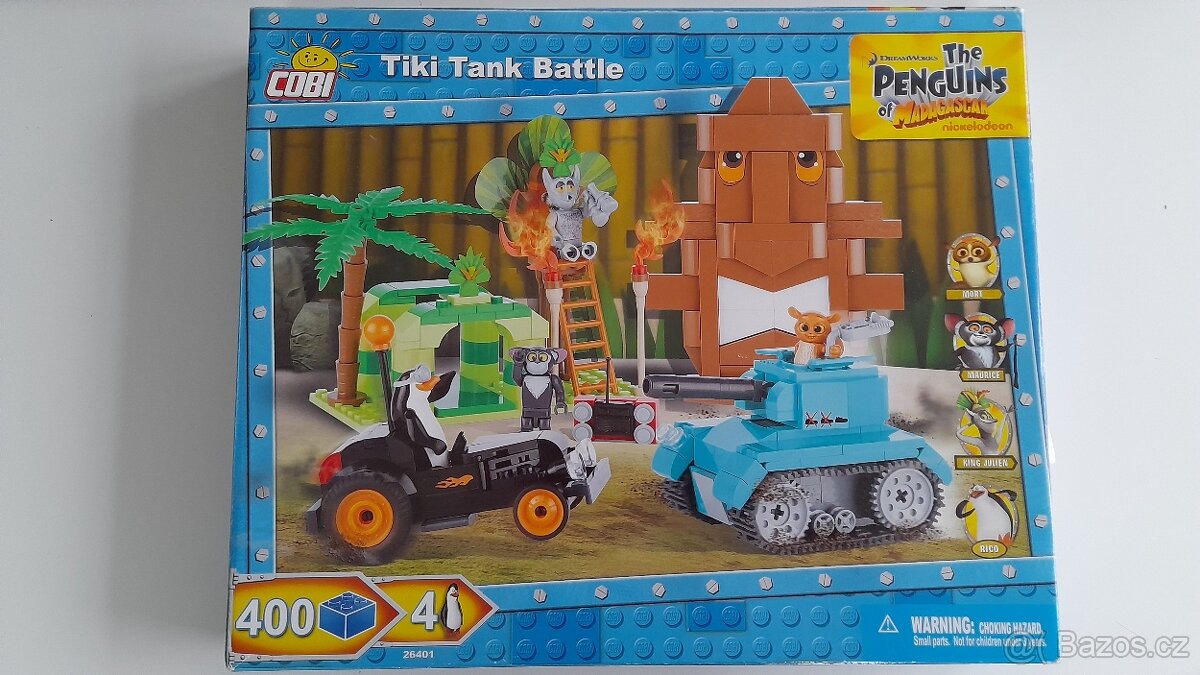 Cobi 26401 Tučňáci z Madagaskaru Tank bojový tank