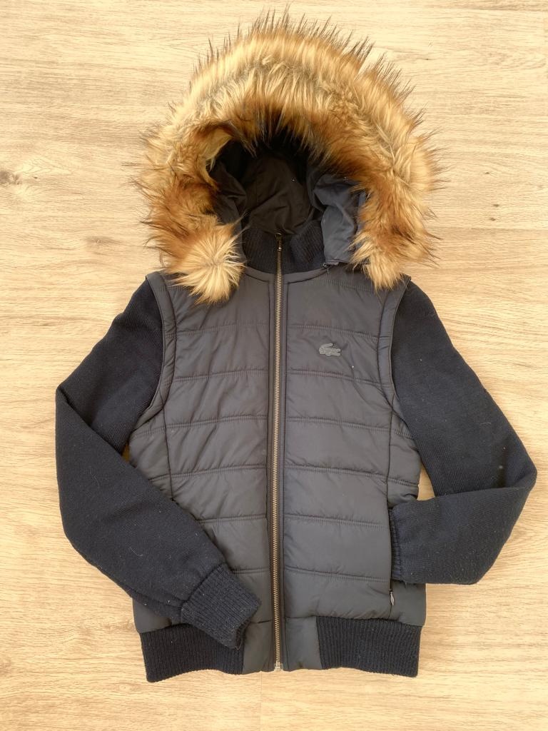 Kombinovaná dámská bunda / vesta LACOSTE - vel. 36