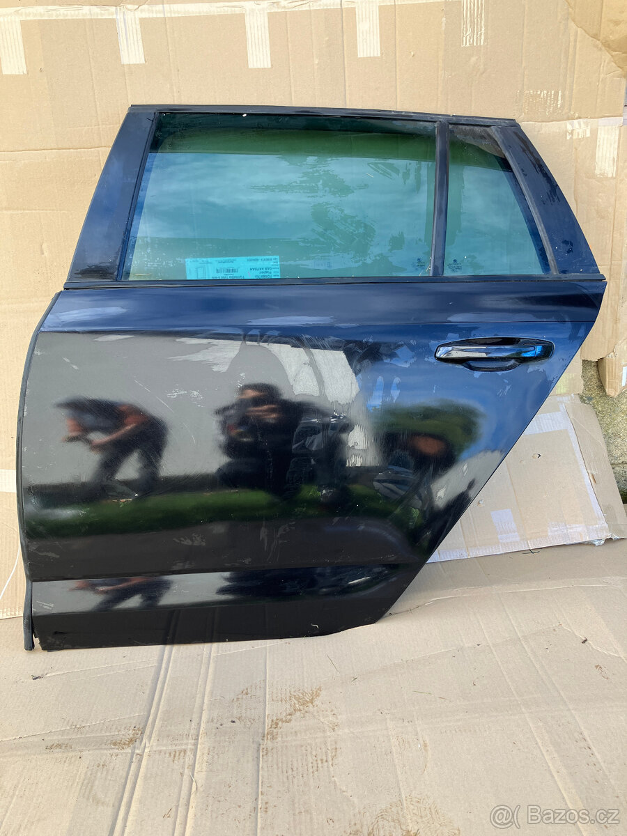 zadni dvere skoda octavia 3 iii leve levy combi