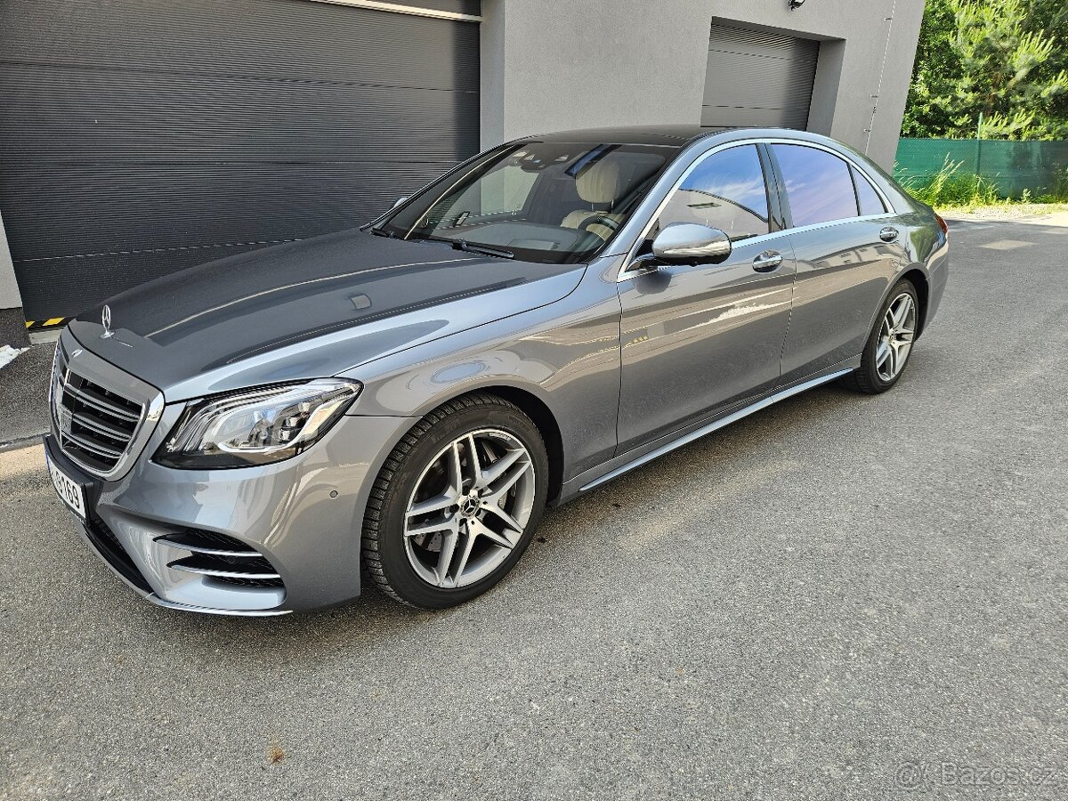 Mercedes Benz S 560L 4Matic AMG 109tis Km MAX VÝBAVA DPH
