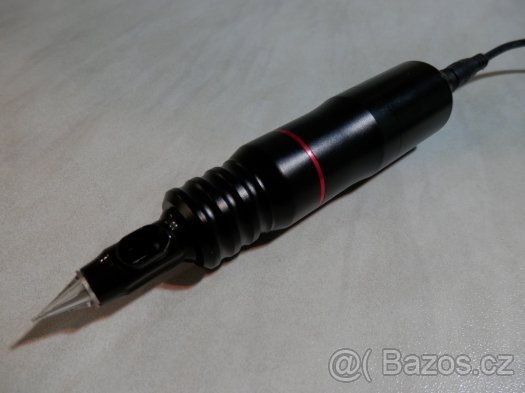 Rotační tetovací strojek-pero na cartridge váha 120g.