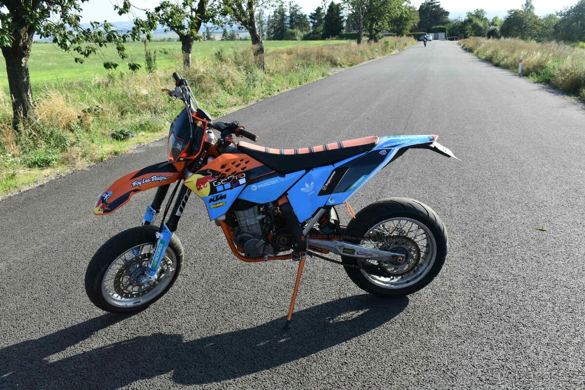 KTM EXC 450 2009 - Supermoto.