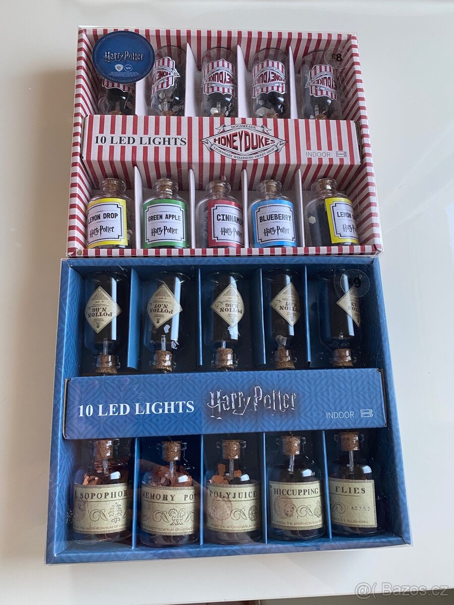 Sada dvou světelných řetězů Harry Potter a Honeydukes