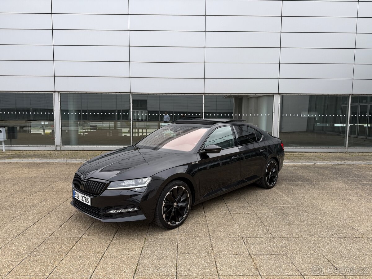 Škoda Superb Sportline 2.0 TSI 206kw 2022 DPH ČR TOP
