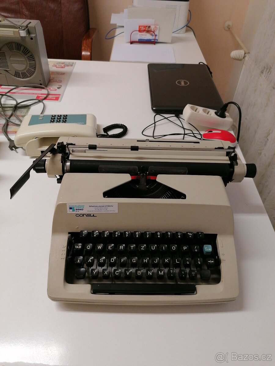 PSACÍ STROJ CONSUL- MODEL 2226-VÝBORNÝ STAV - 350,-KČ