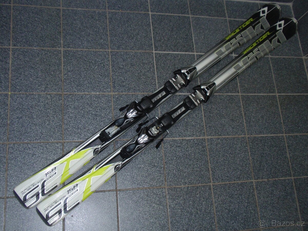 TOP NASERVISOVANÉ LYŽE CARVY 158 CM VÖLKL RACETIGER SC