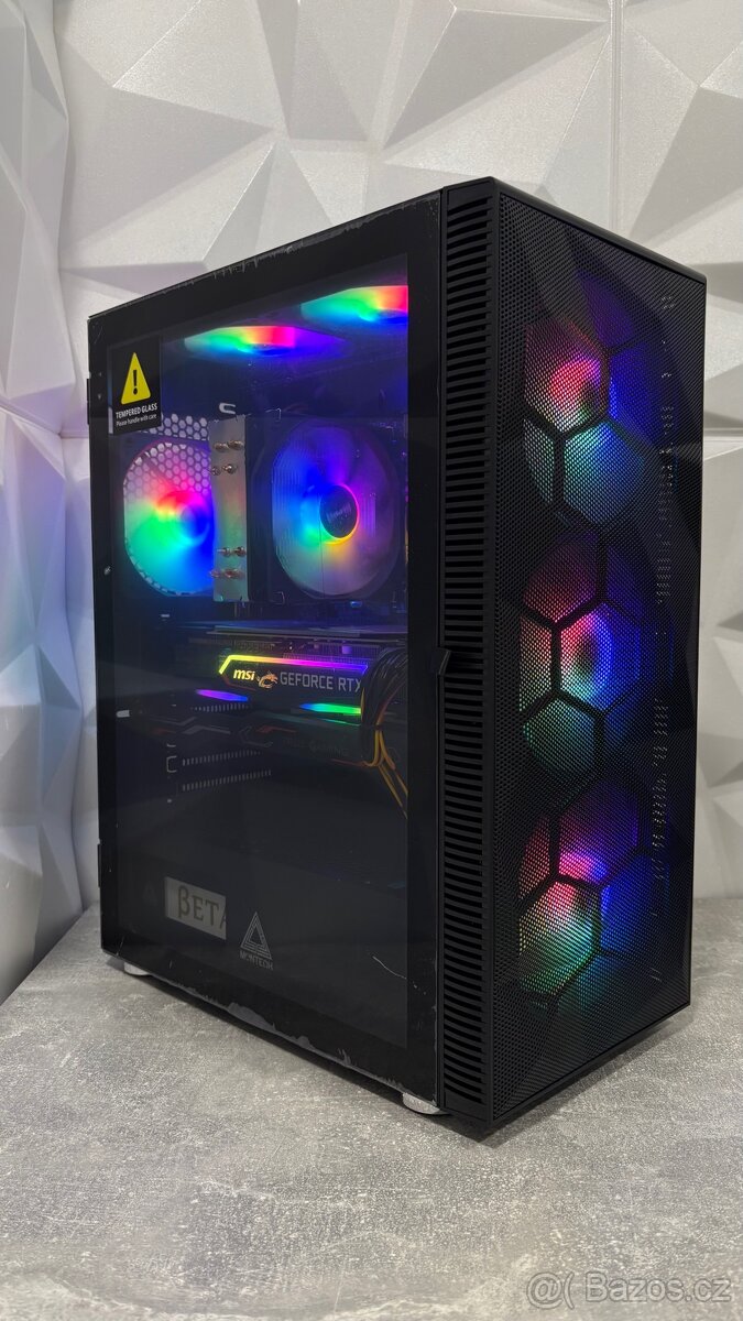 Herní PC RYZEN 5 5500 / RTX 2070 Super / DDR4 16GB / ZARUKA