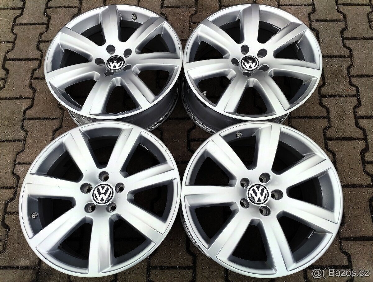 Alu kola originál Volkswagen Golf, Touran, Caddy 5x112 R18