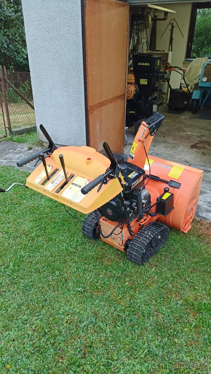 Fréza pásová - starter, nova baterie, servis