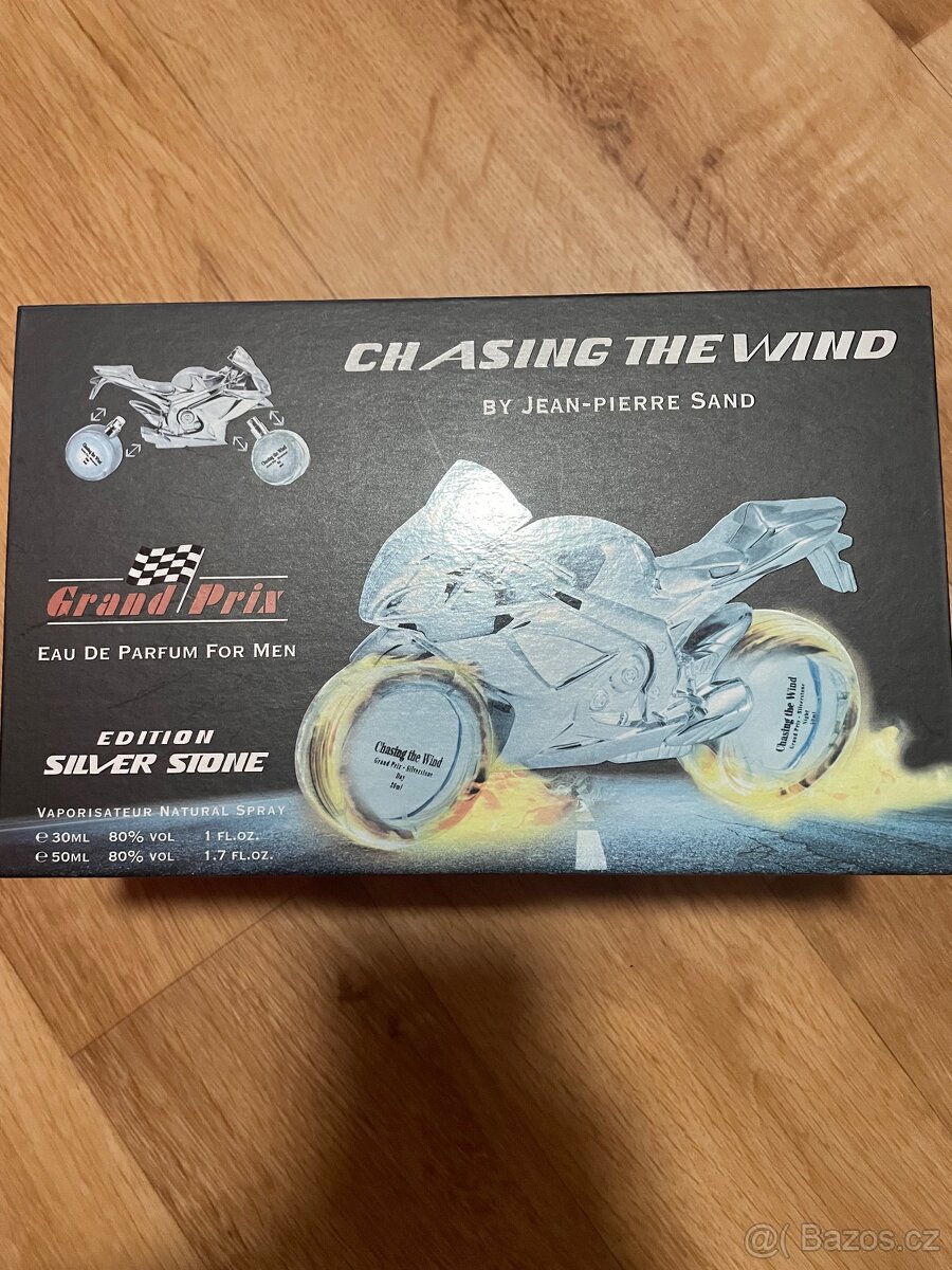 Pánský Parfém „Chasing the Wind" Silver Stone Grant Prix by