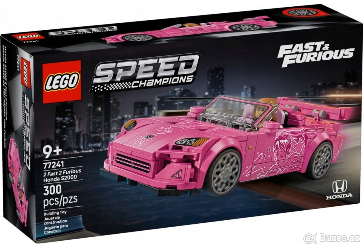 Nové LEGO Speed Champions 77241 2 Fast 2 Furious Honda S2000