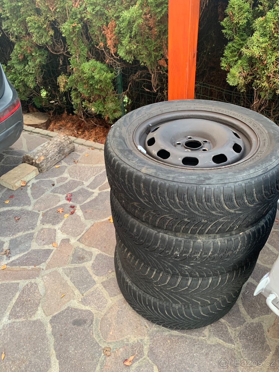 Plechové disky + pneu