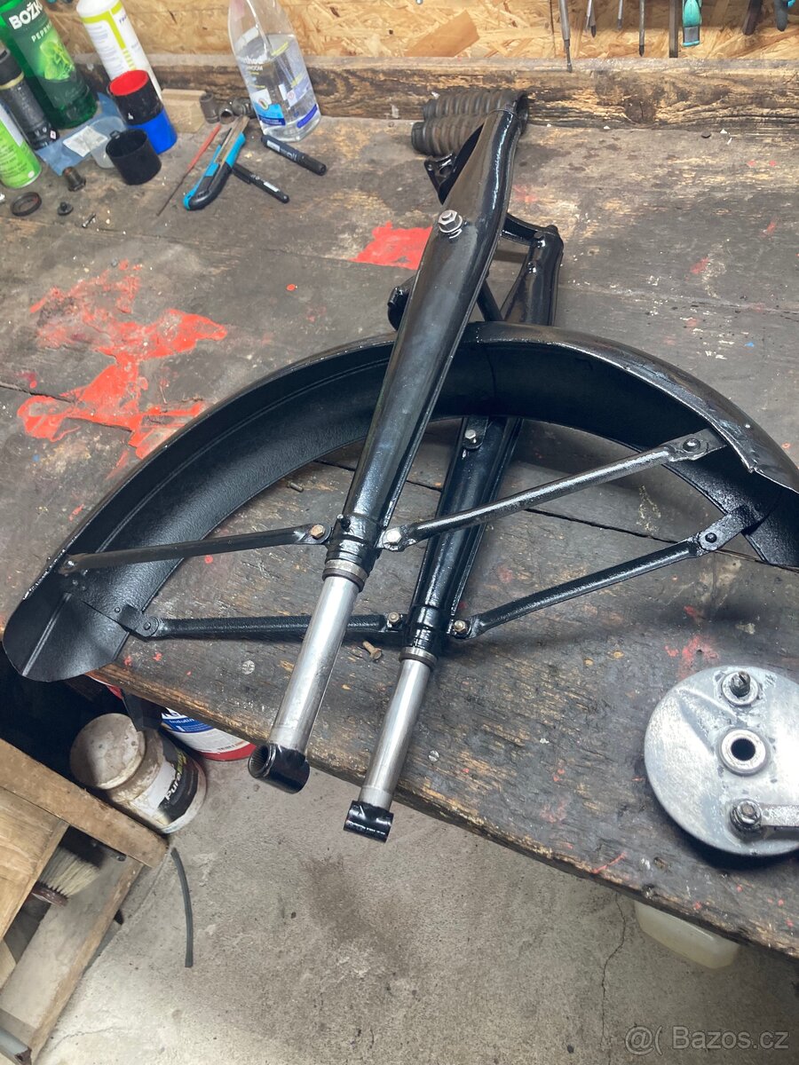 Přední tlumiče ČZ 125 T