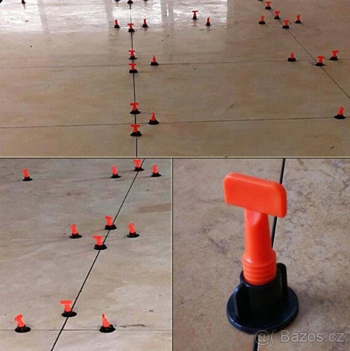 Znovupoužitelný vyrovnávací systém pro obklady a dlažbu