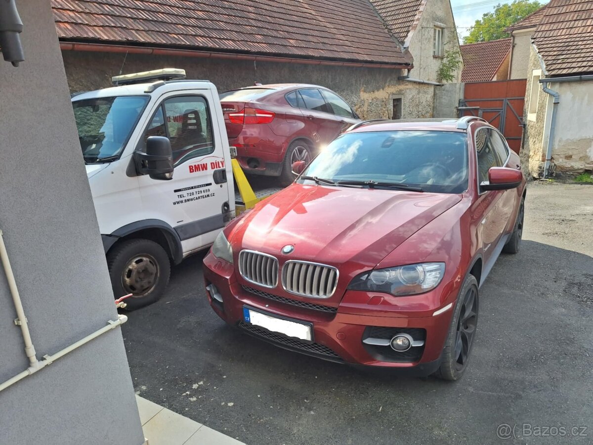 Prodám díly z bmw x6 e71 3.5d 210kw m57 3.0d 173kw