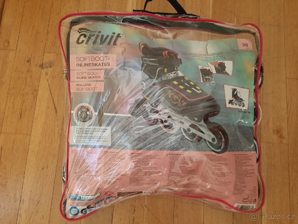 Kolečkové brusle Crivit 38