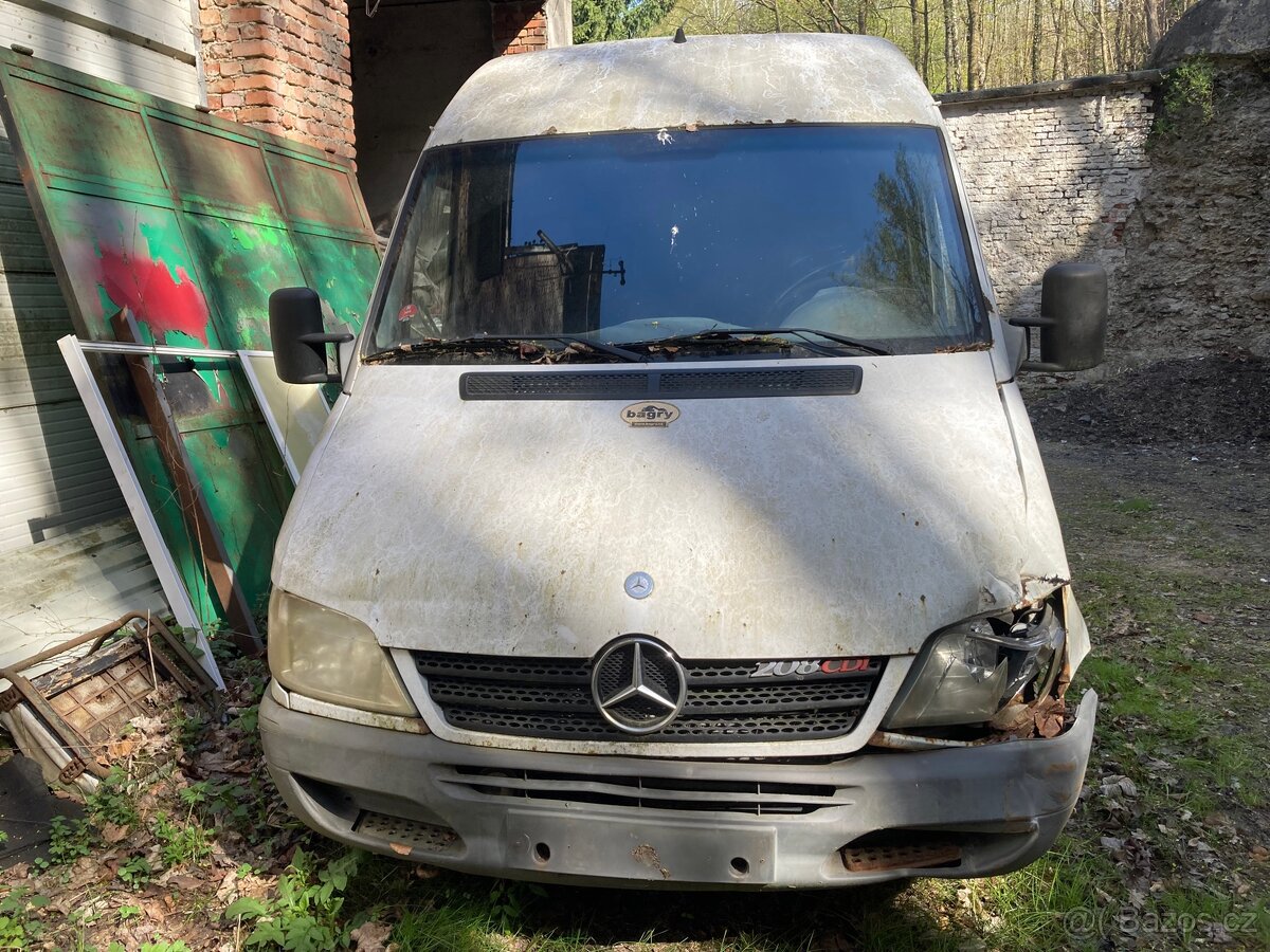 MB Sprinter 208 CDi , 2003 , najeto 280tis , bez dokladu
