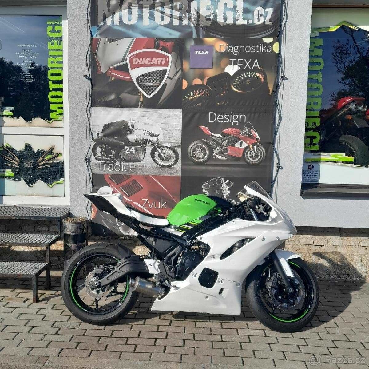 Kawasaki Ninja 650 Okruhový speciál (ADM spec)