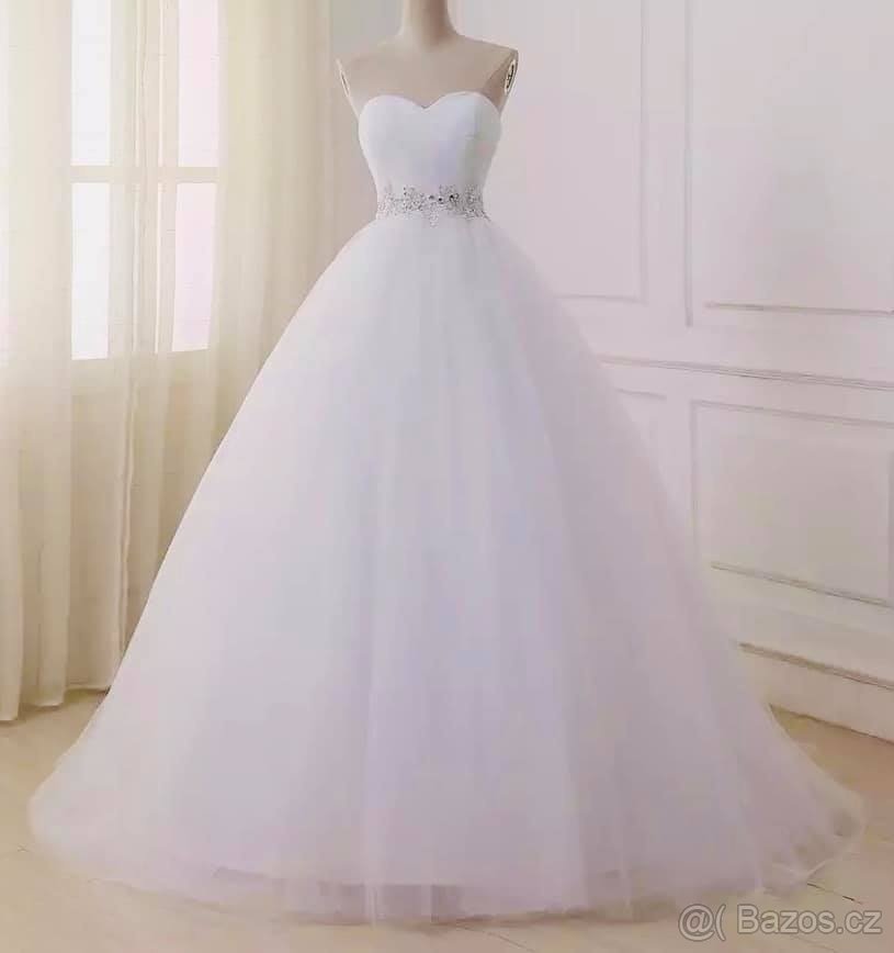 Nové svatební šaty M-XL