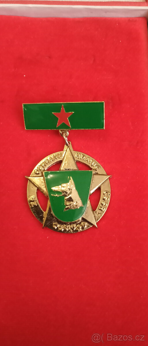 Odznak Za ochranu Hranic ČSSR ZL.St.nejvyšší