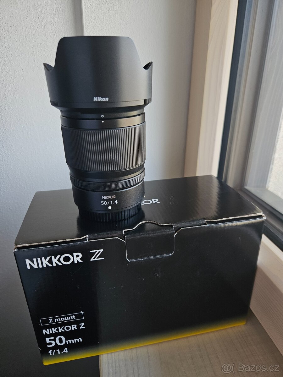 Nikon Z 50 mm f/1,4 + Filtr (záruka)