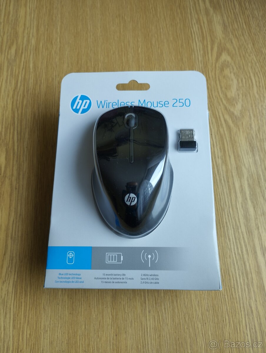 Prodám myš HP 250 Dual Mode Wireless Mouse