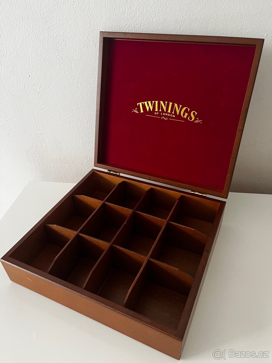 Dreveny cajovy box