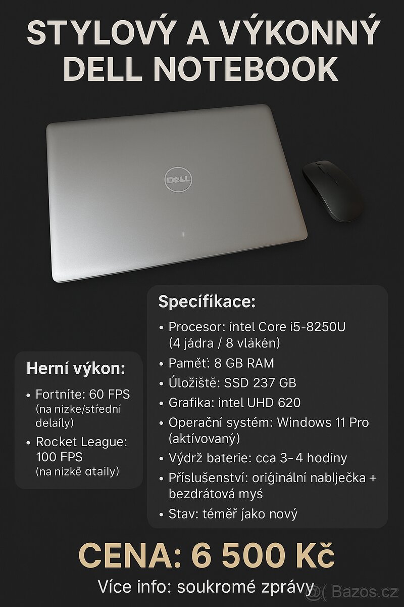 Notebook dell i5