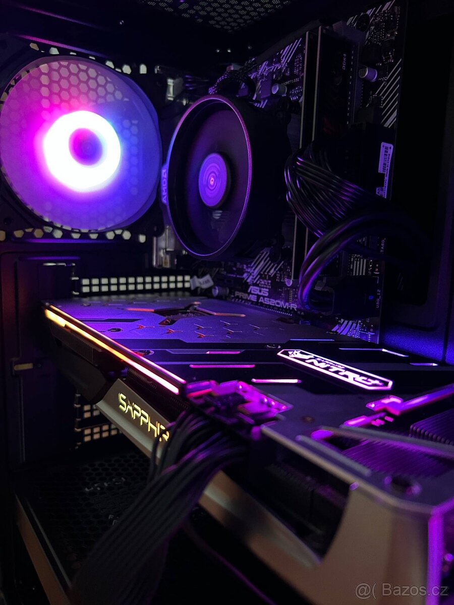 Herní PC - RX 5700XT, Ryzen 5 5500