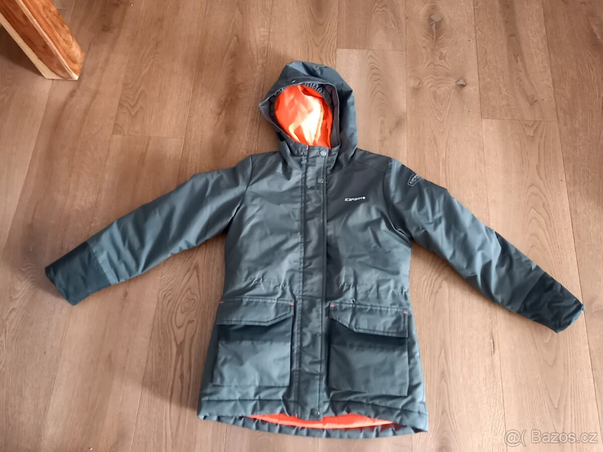 Dívčí podzimní/zimní bunda IcePeak, vel 140