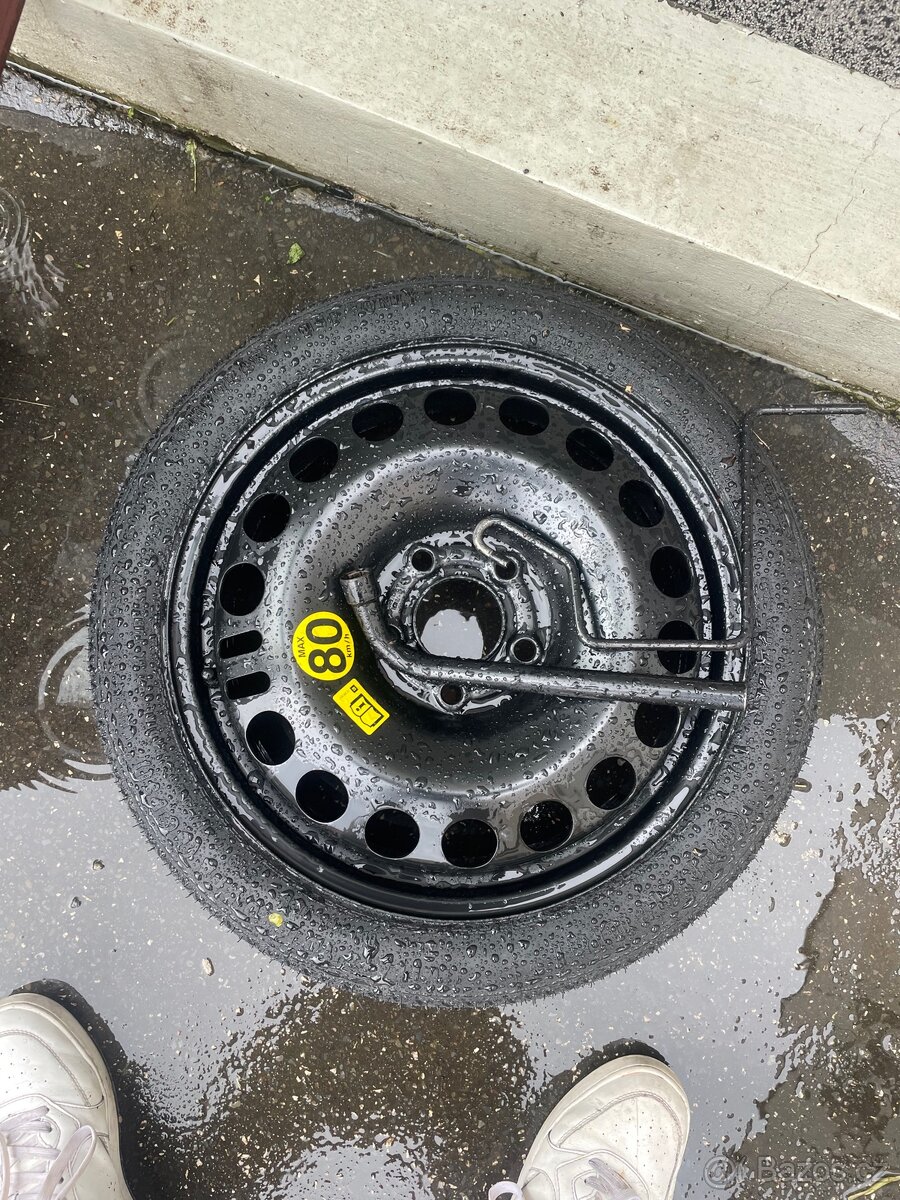 Nová rezerva Opel + zvedák 5x110