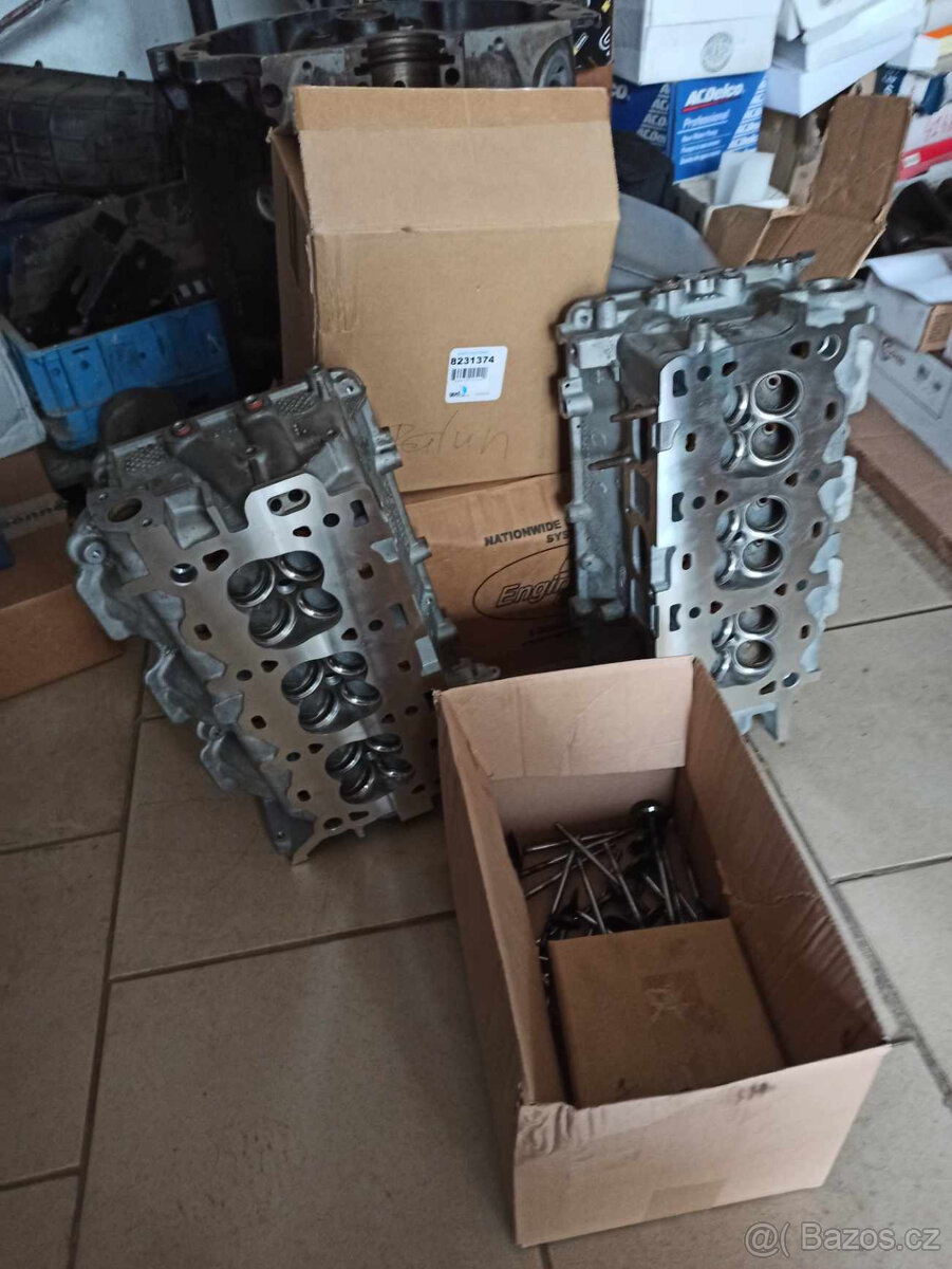 Repasované hlavy Mondeo ST220