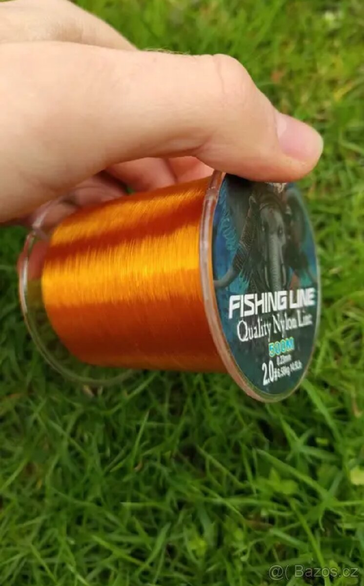 Rybářský vlasec 0,23 mm 500 m, oranžový 6,58 kg
80 Kč
