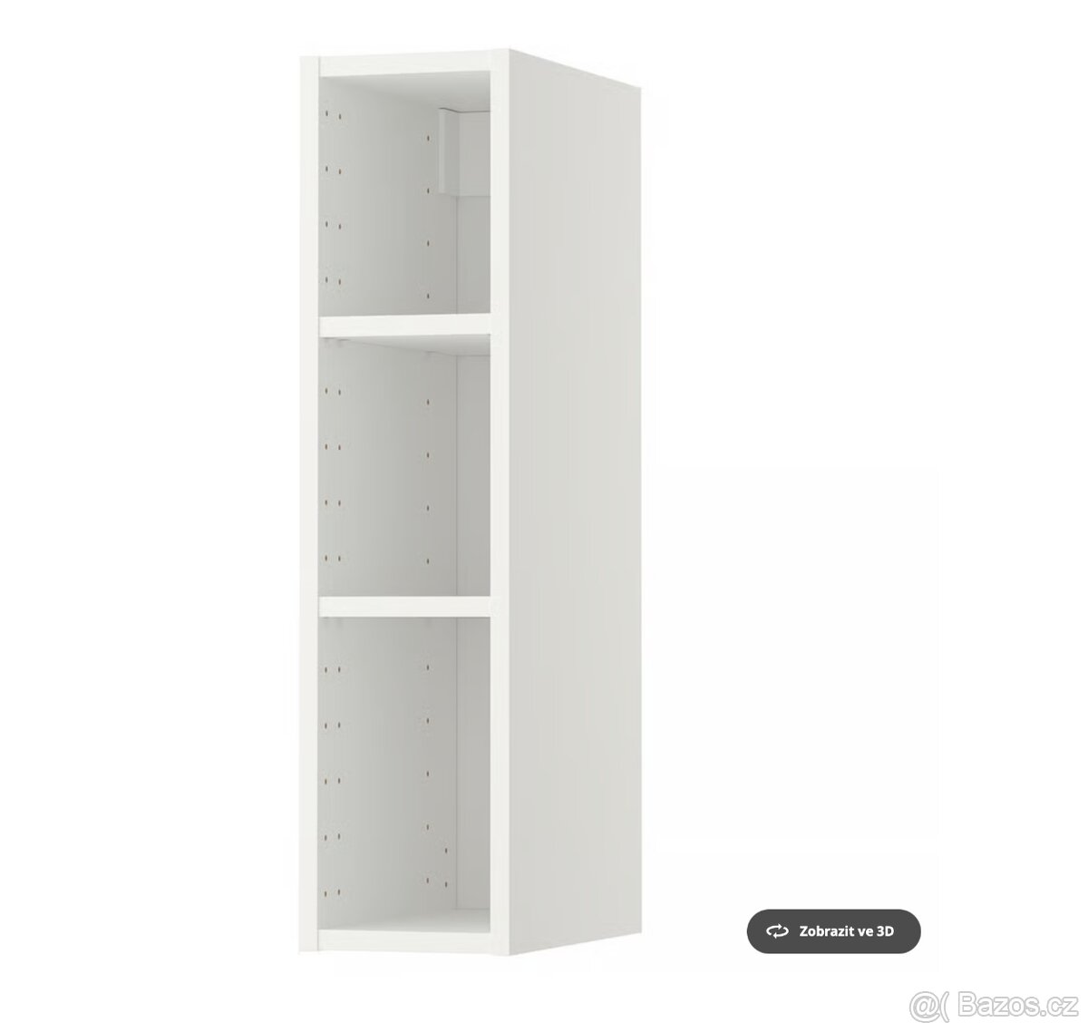 IKEA METOD - Korpus nástěnné skříňky, bílá, 20x37x80 cm