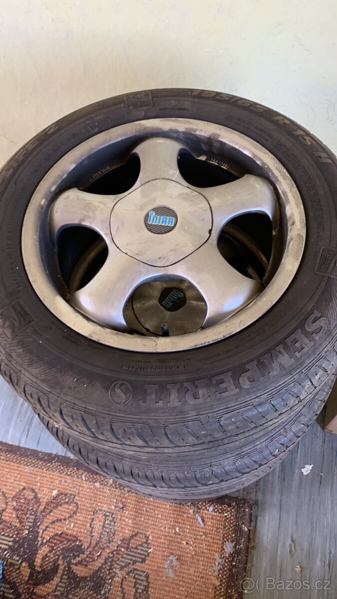 Alu 5x100 196/65 r15