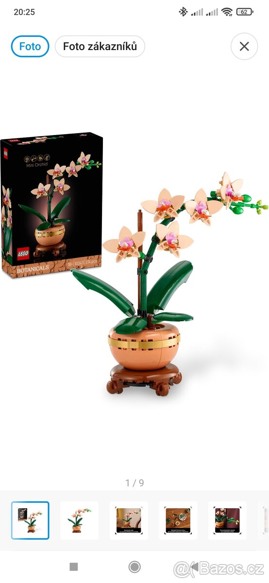 Lego botanicals mini orchid